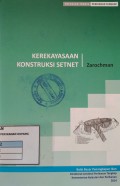 Juknis Perikanan Tangkap : Kerekayasaan Konstruksi Setnet