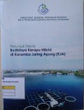 Juknis : Budidaya Kerapu Hibrid di Karamba Jaring Apung (KJA)