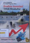 Analisis Investasi untuk Akuakultur
