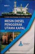 Mesin Diesel Penggerak Utama Kapal : ATT IV & SMK Pelayaran, Ed. 3