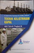 Teknik Kelistrikan Kapal : ahli teknik tingkat III